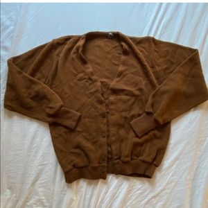 Vintage brown cardigan